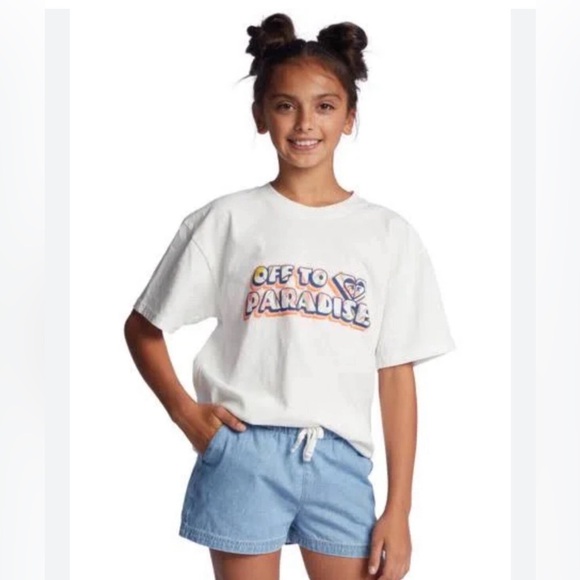 NWT Roxy Graphic Tee - Picture 1 of 3